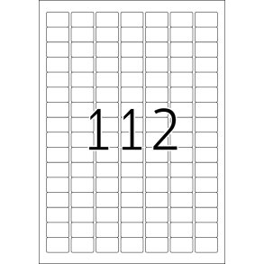 Etiket HERMA Power A4 25,4x16,9 (25)