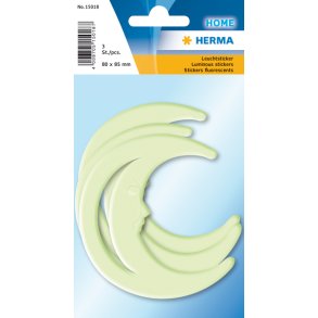 HERMA Home klistermrker selvlysende mner 3stk