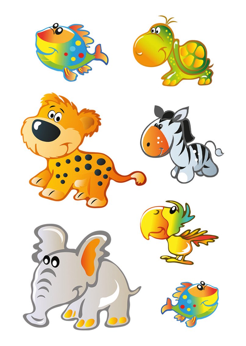 HERMA Sticker Decor animal kids