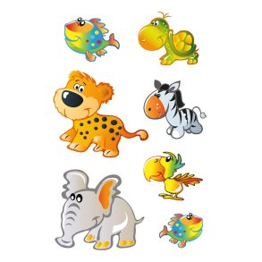HERMA Sticker Decor animal kids