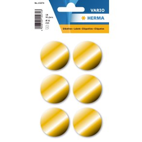 Vario etiket guld 32mm (18)