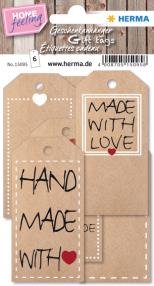 HERMA HOME gift tags nature