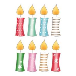 Herma Stickers Julelys