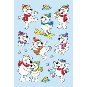 Herma Stickers Decor Vinterglad Bjrn