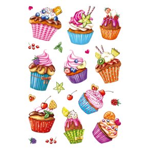 Stickers HERMA Decor muffins