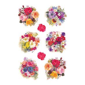 HERMA Decor stickers blomsterdekorationer 3ark