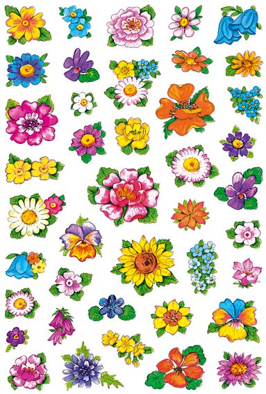 Stickers HERMA Decor blomster