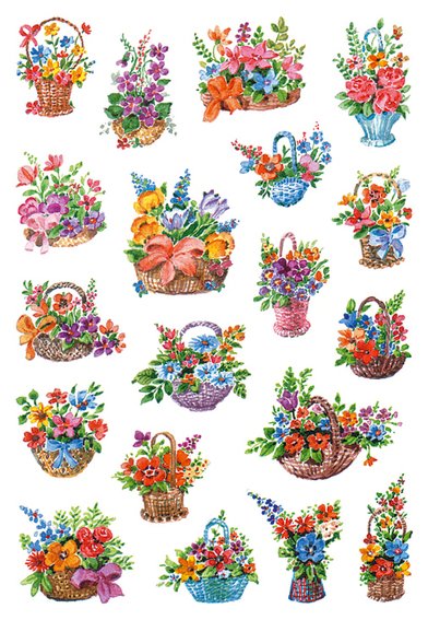 Herma Stickers Decor Blomsterbuketter