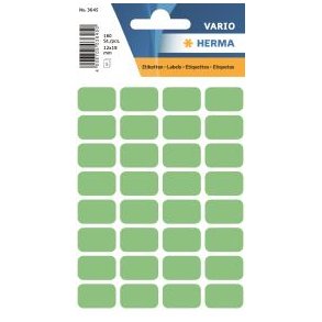Herma Etiketter 12X19 mm Grn