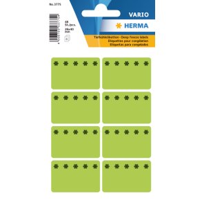 Herma Home Etiketter Grnne 26x40mm Frysemrkater