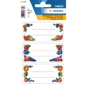 Etiketter HERMA Vario kkken og frys