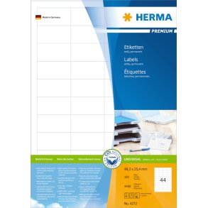 Etikett HERMA Premium 48,3x25,4 (100)