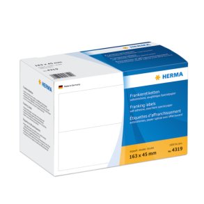 Frankeringsetikett HERMA 1000 163x45
