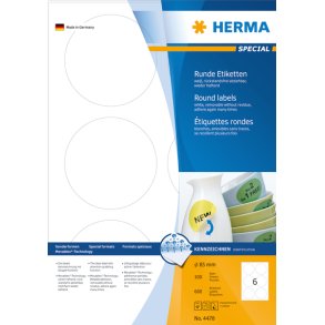Etiketter HERMA Movables  85mm (100)