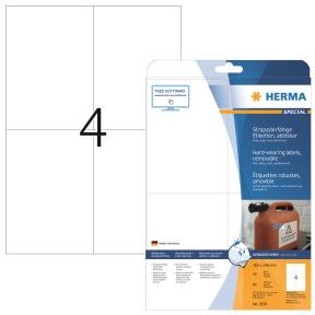 HERMA Hard Wearing Removable Labels