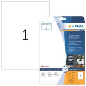 HERMA Hard Wearing Removable Labels