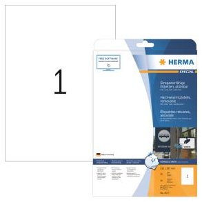 HERMA Hard Wearing Removable Labels