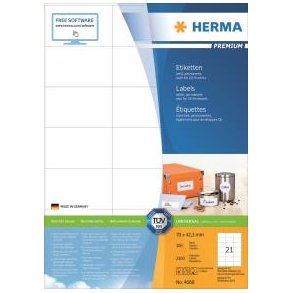 Etikett HERMA Premium 70x42,3 (100)