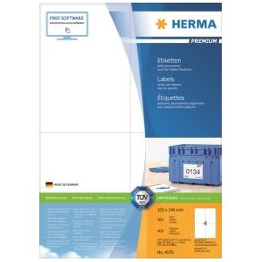 Etiketter HERMA Premium A4 105x148 (100)