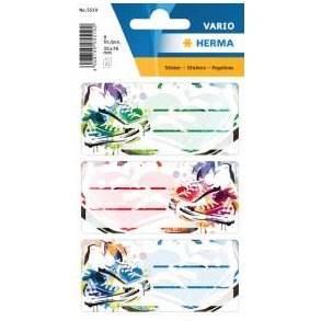 Bogetiketter Sko 9stk