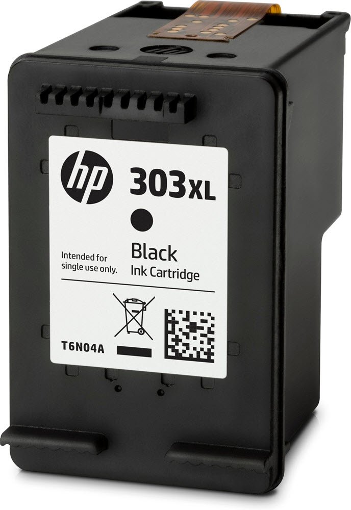 HP 303XL Blkpatroner Sort
