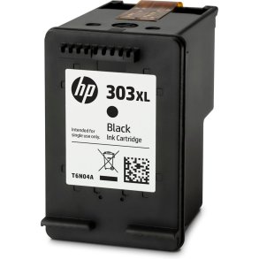 HP 303XL Blkpatroner Sort