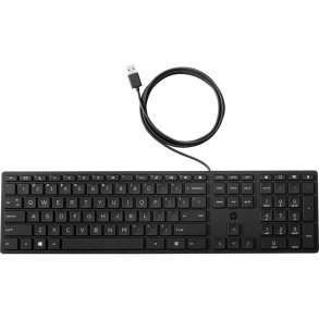 HP 320K Wired Keyboard, Black (Nordic)