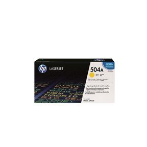 HP Color LaserJet 504A yellow toner