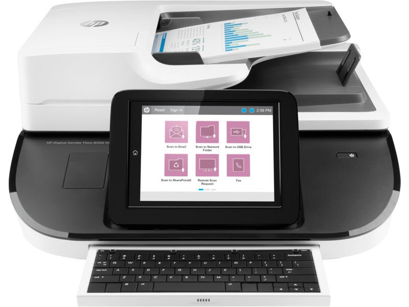 HP Digital Sender Flow 8500 Fn2 Scanner