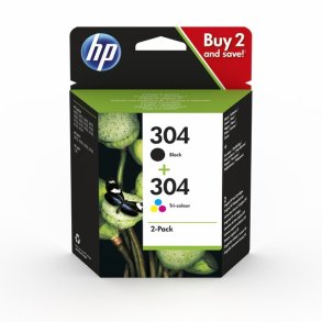 HP no 304 sort og farve