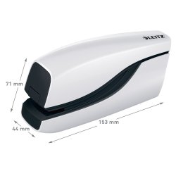 Hftemaskine WOW batteri t/10ark hvid