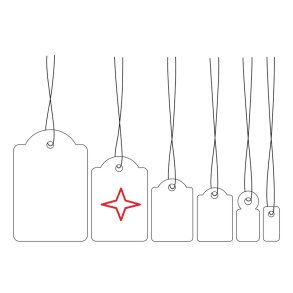 Etiketter HERMA vedhng 25x38 100 stk.