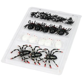 Halloween Edderkopper 4 str.