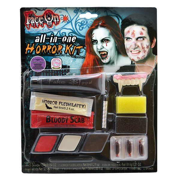 Halloween Make Up Kit Horror Kit 12 Dele