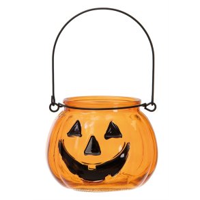 Halloween grskar lampe til lys