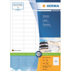 Herma Premium 48,3x16,9 100ark