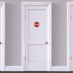 Herma etiket "Hold afstand" 10 (20)