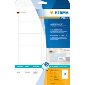 Herma etiket Special Inkjet 88,9x46,5 (300)