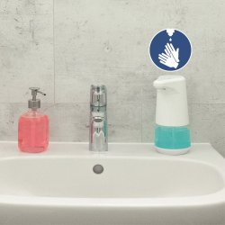 Herma etiket "Sprit hnder" 10 (20)