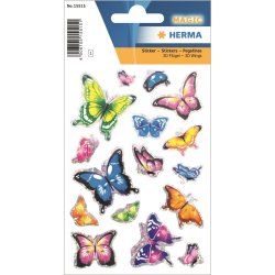 Herma stickers Magic sommerfugle 3D (1)