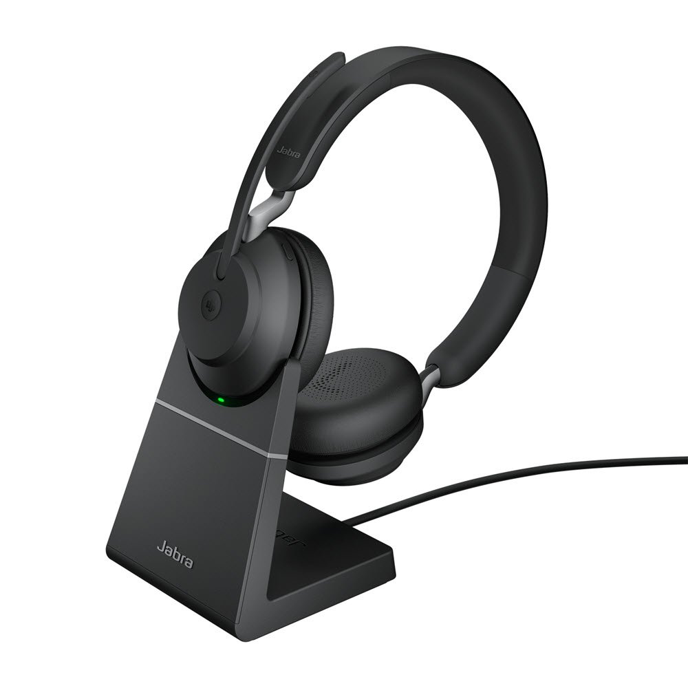 Jabra Evolve2 65 USB-A Headset, Black (Duo)