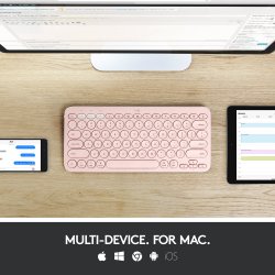 K380 for Mac Multi-Device Bluetooth Keyboard Rose