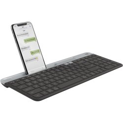 K580 Slim Multi-Device Wireless Keyboard, Graphite