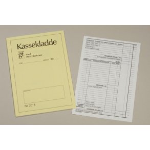 Kassekladde Gul 2014