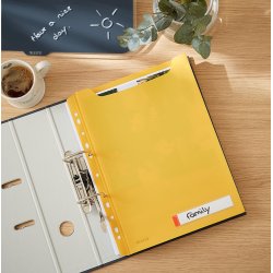 Kataloglomme Cosy PP A4 gul (3)