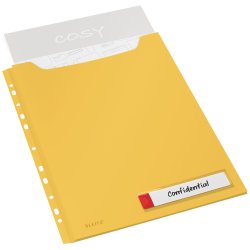 Kataloglomme Cosy PP A4 gul (3)