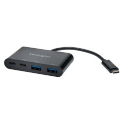 Kensington Hub CH1000 USB-C 4-Port Hub, Black
