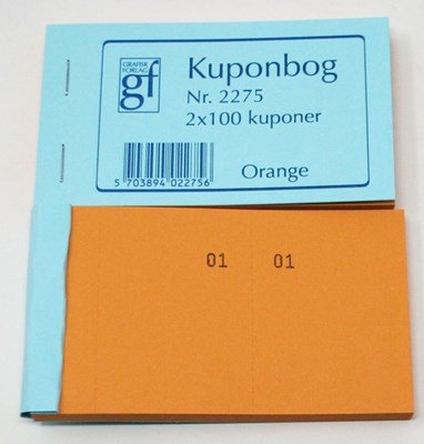 Kuponbog orange