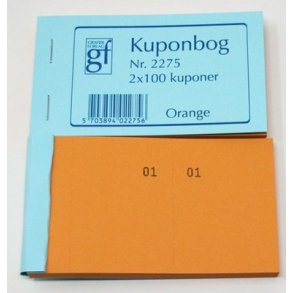Kuponbog orange