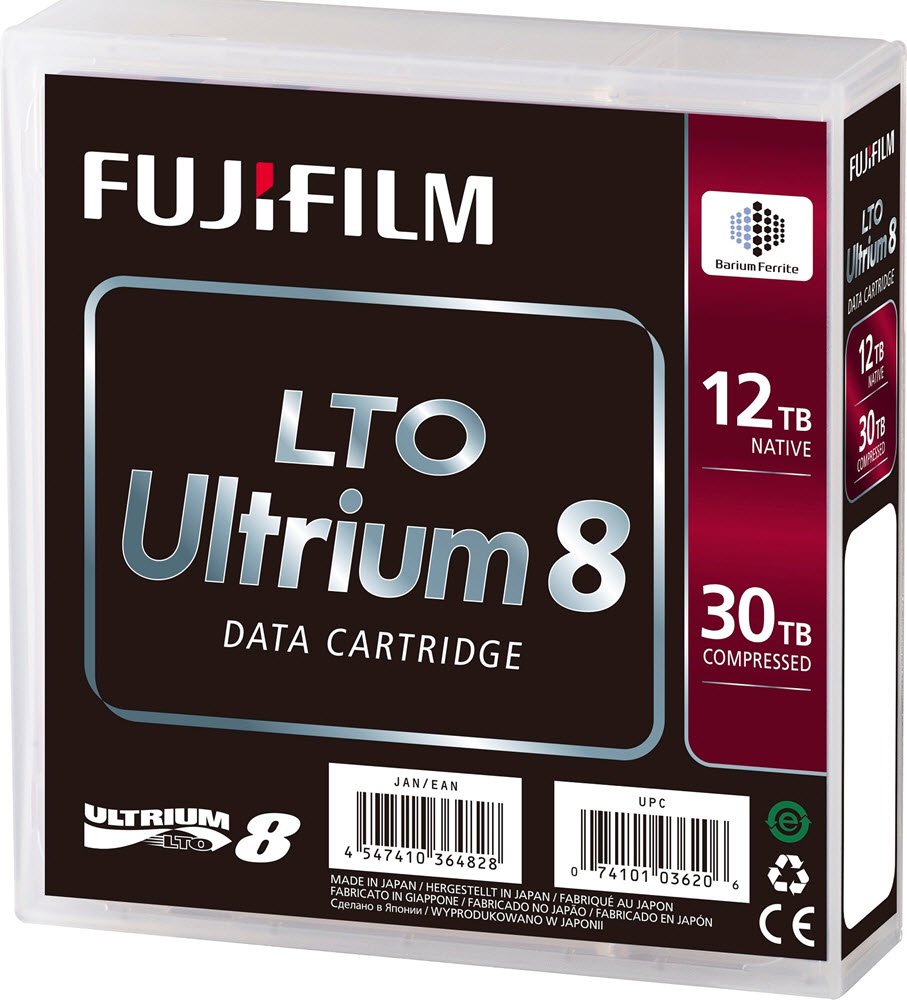 LTO 8 Ultrium 12-30 TB Standard Pack